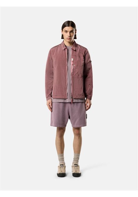 6200014 old effect shorts man purple grey STONE ISLAND | L1S15 6200014 S0060V018F